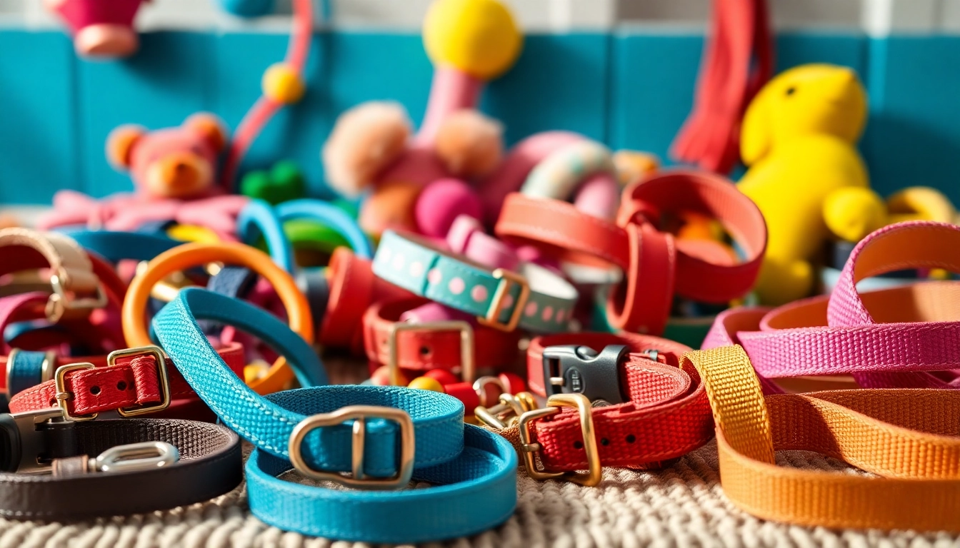 Shop fashionable pet accessories like collars and toys designed for style and comfort.