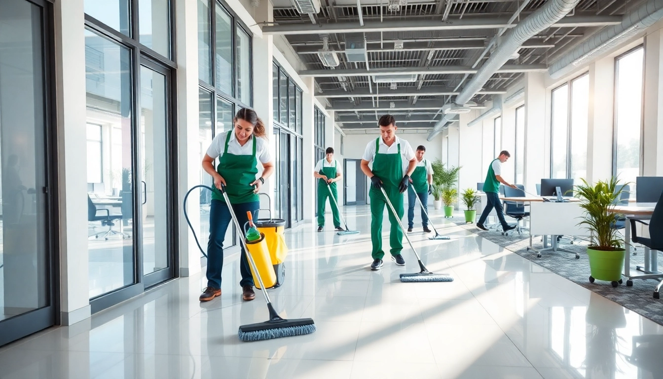 Experienced professionals providing Jacksonville commercial cleaning that ensures a spotless workplace