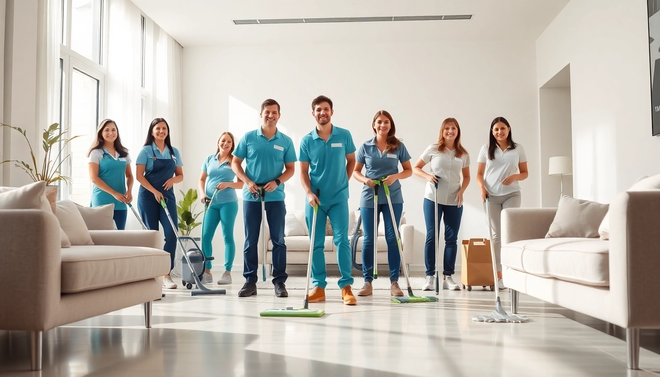 Bond cleaning Logan professionals meticulously cleaning an apartment space, showcasing a thorough service.