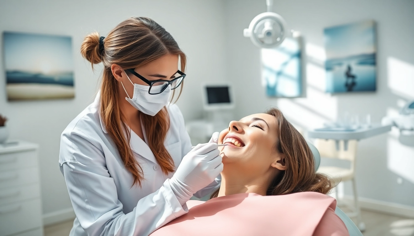 Experience thorough dental cleanings while a professional hygienist ensures your oral health.