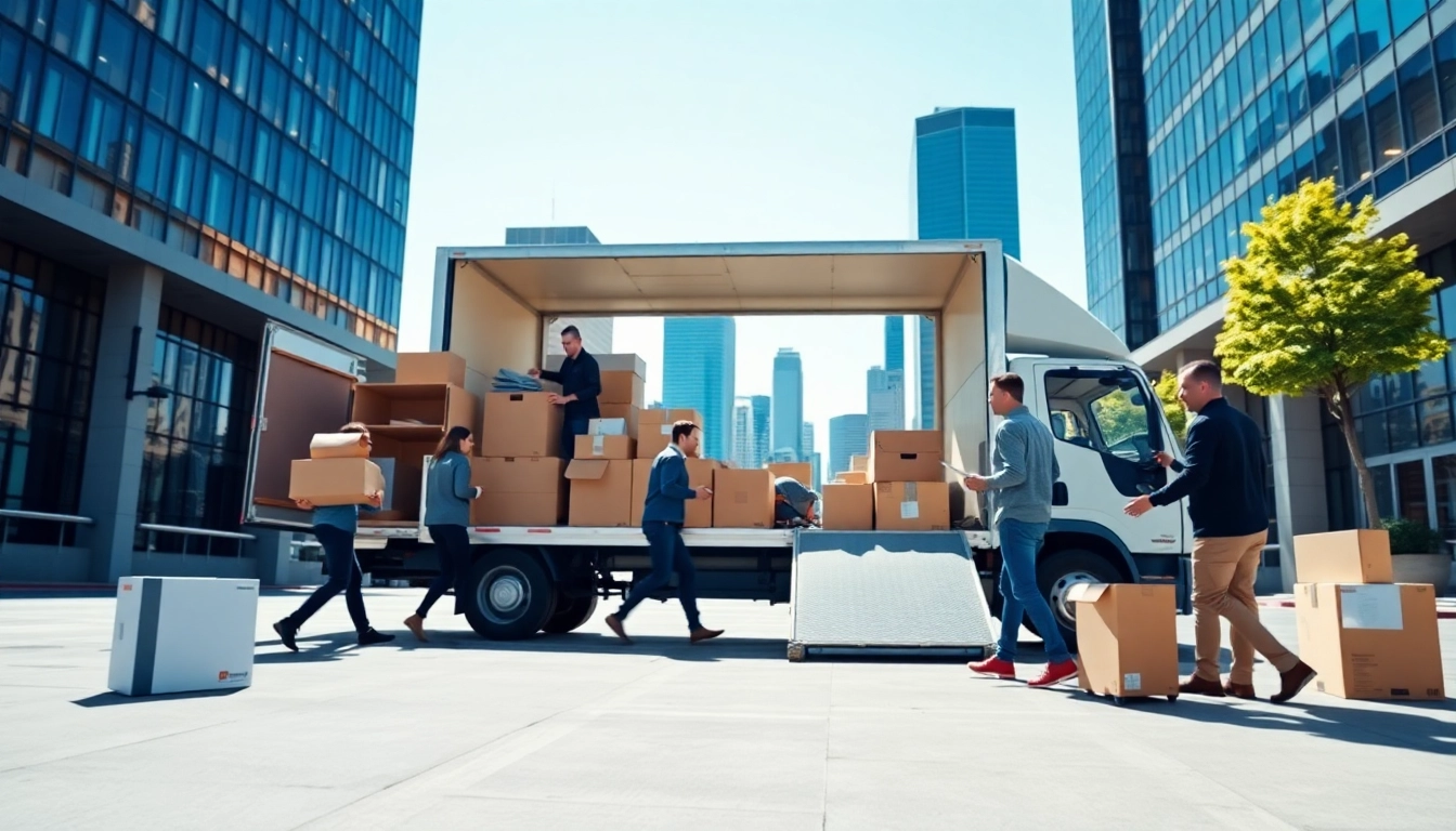 Efficiently handling Commercial Moving Services with a professional team and modern equipment.