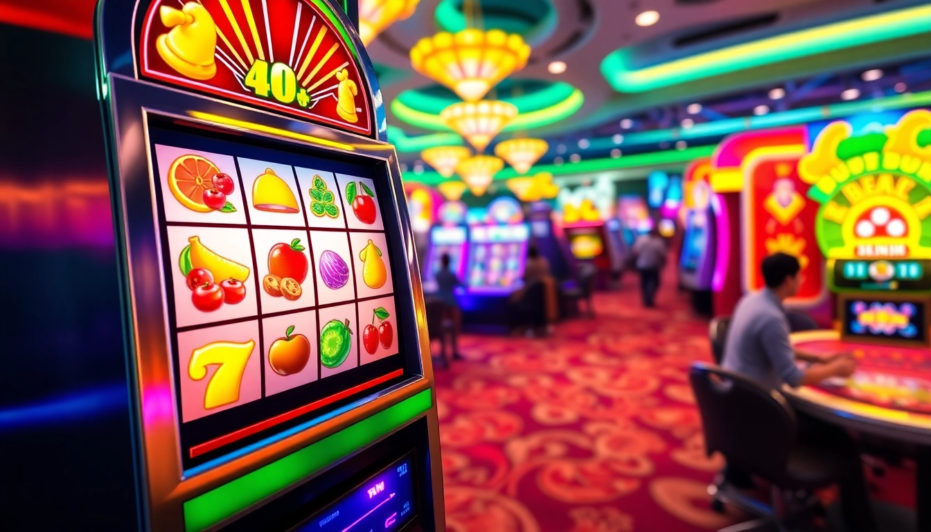 Memenangkan jackpot dalam permainan Dumdum 4D slot dengan mesin slot yang menarik dan colorful.