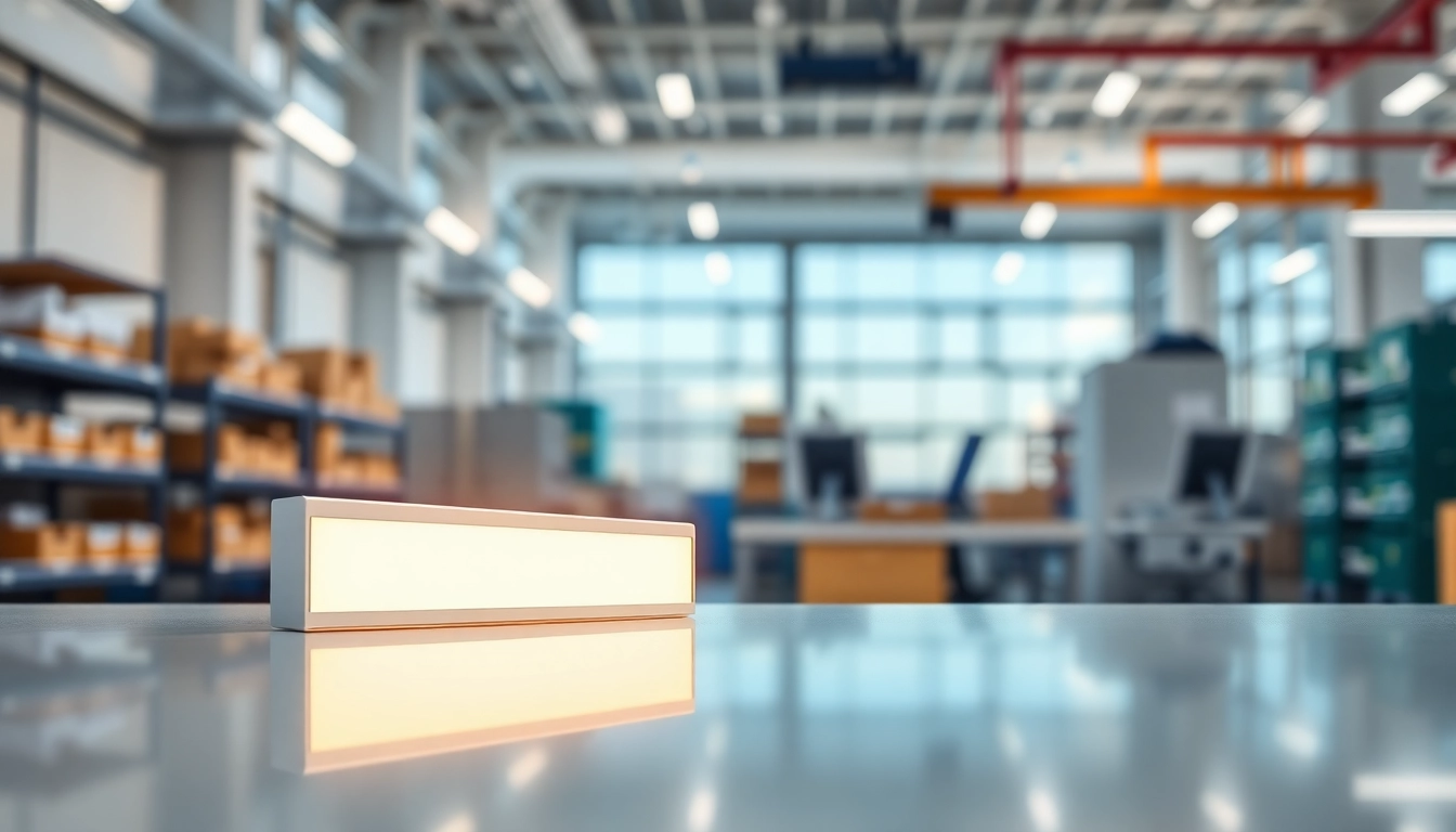 Showcase of LED Batten Light Manufacturer's modern LED batten lights highlighting efficiency and sleek design.