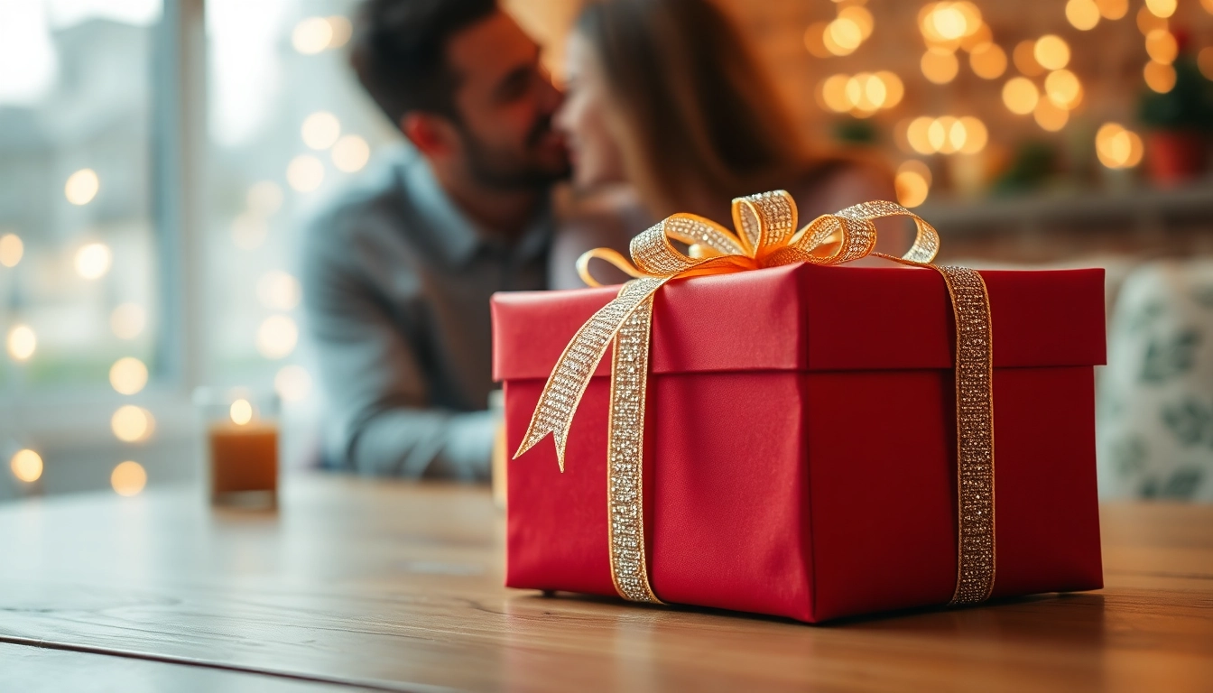 Explore heartfelt gifts for wife, beautifully wrapped and set in a romantic atmosphere.