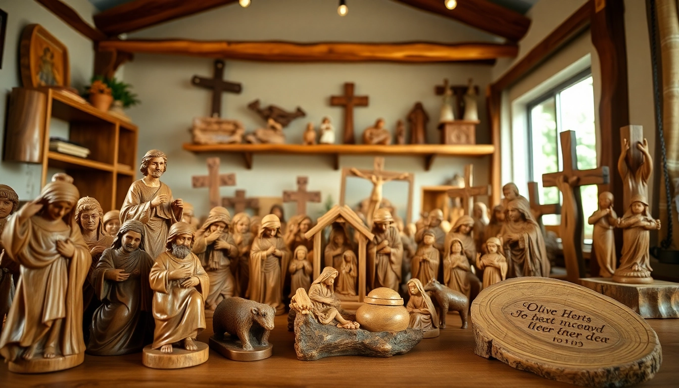 Handcrafted Olive Wood Carvings: Artistry from the Heart of the Holy Land